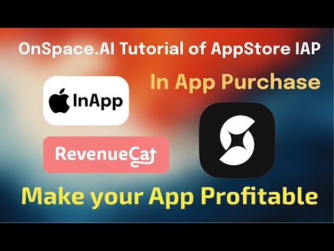 Get In App Purchase in your App with OnSpace and Revenue Cat