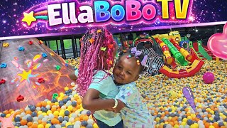 GIANT Indoor Playground Adventure! Ball Pit Madness! 😱🌈 screenshot 1