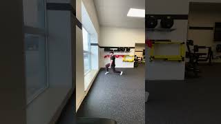 Split Squat Calf Raise ISO