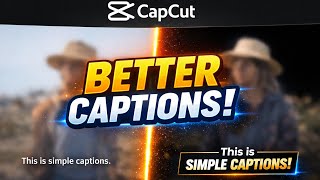Stop Using Default Captions! Customize Them in CapCut