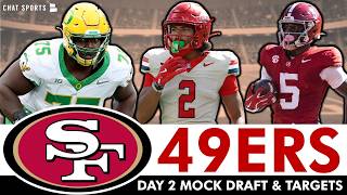San Francisco 49ers Day 2 Mock Draft + Best Players Available | 49ers News &amp; Rumors