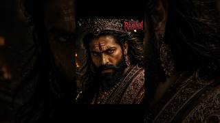 Ramayana rocking star yash look as ravana #ramayana #ramayan #rockingstaryashstatus #shorts