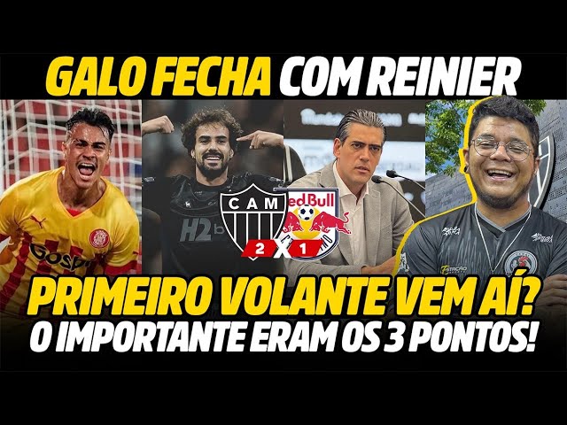 REINIER É DO GALO: OS DETALHES • GALO BUSCA 1º VOLANTE • IMPORTANTE ERA VENCER | CAFÉ COM GEVES