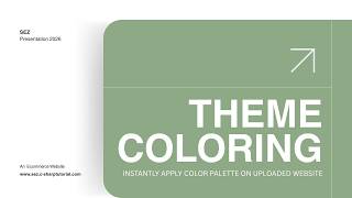 eCommerce HTML Template | Recolor Any Website in Seconds 🎨
