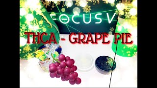 THCA DIAMONDS - GRAPE PIE - Focus V Carta Blue Laser Edition Review