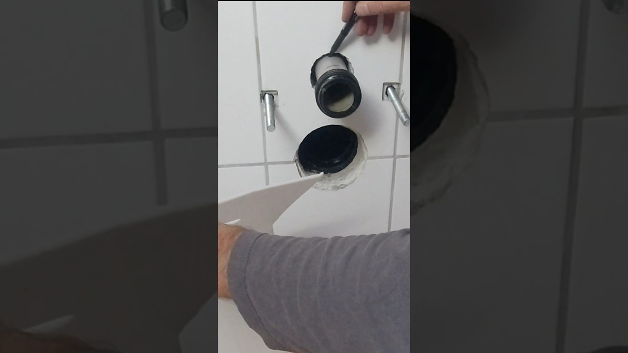 Wand-WC austauschen