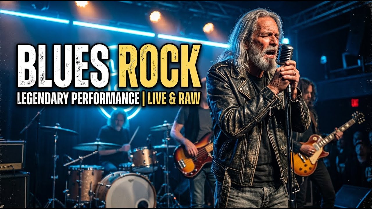 Eric Clapton, ZZ Top Inspired Vintage Rock Blues Soul Late Night