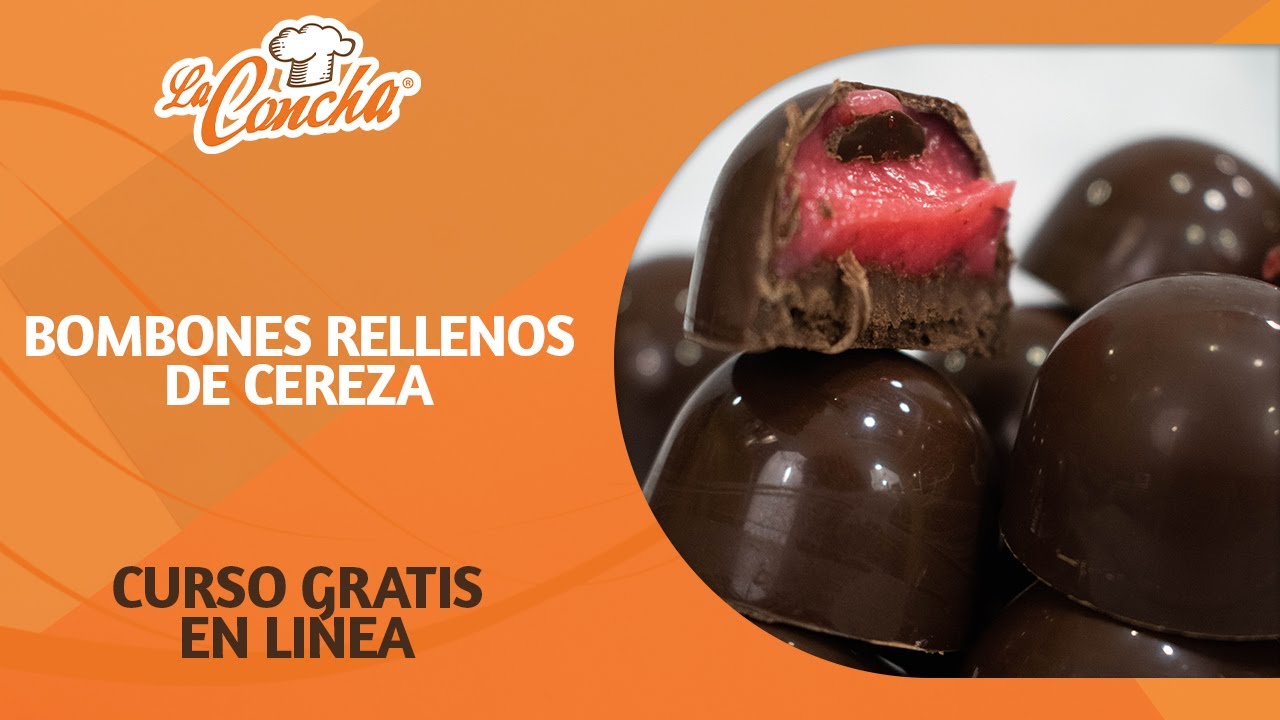 Curso, bombones rellenos de cereza