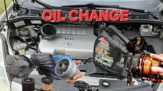 Toyota Sienna Oil Change — 2007–2021 (Step-by-Step)