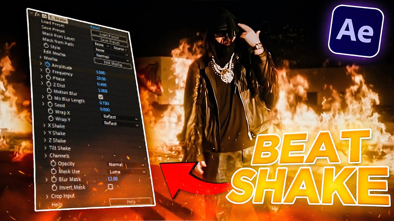 Как сделать BEAT SHAKES в After Effects... (Урок по редактированию музыкальных клипов)