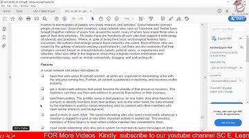 Social networking sites lecture 4 topic 2.2 chapter 9 Electronic communication