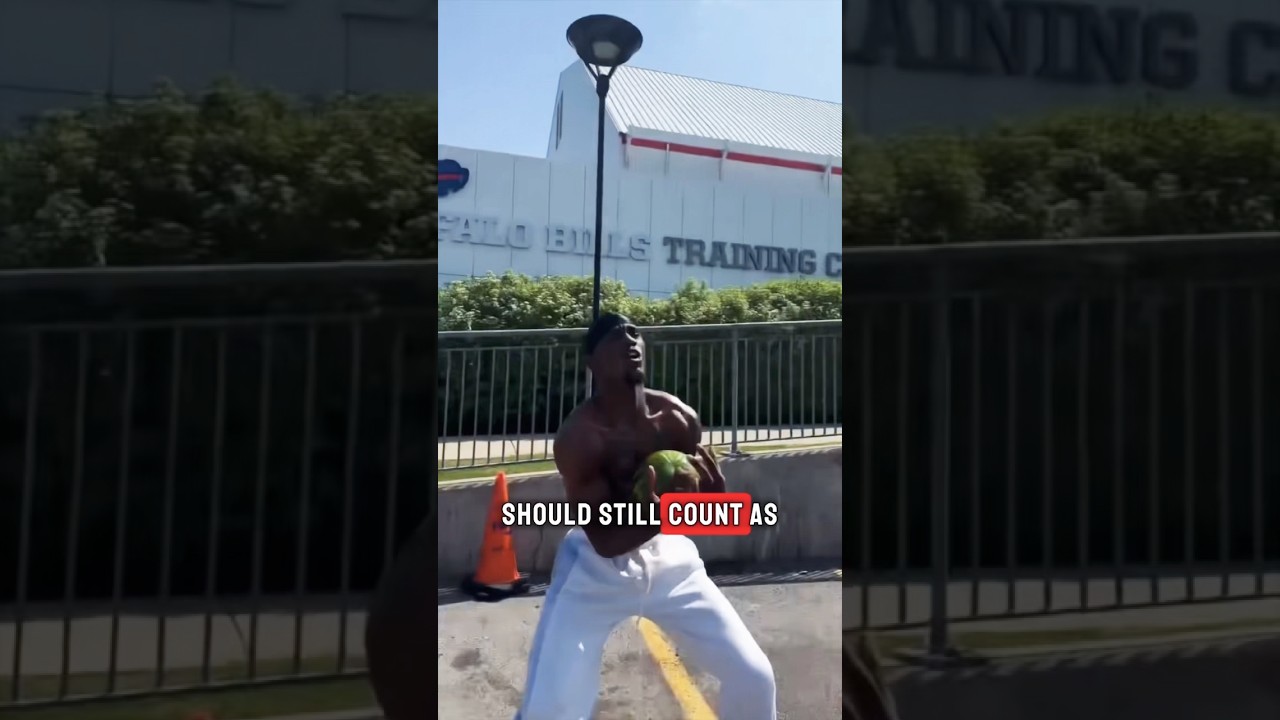The Bills tried the watermelon challenge! #shorts #nfl #bills