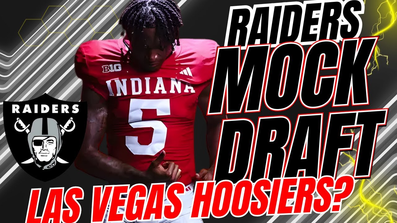 2026 RAIDERS MOCK DRAFT | Las Vegas Hoosiers?