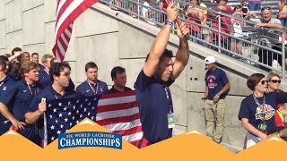 Team USA Introduced at World Championship Opening Ceremonies
