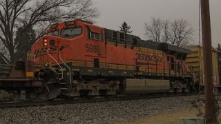 Chasing NS 11Z with a Bnsf es44ac as the DPU!