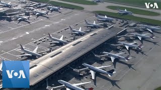 Drone Footage of Idle Heathrow Airport as Britain Goes into Lockdown