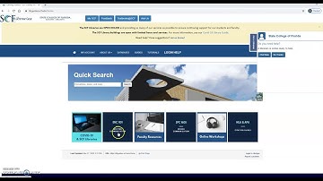 Navigating the Library Homepage