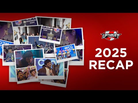 Upthrust Esports 2025 Recap | A Year That Leveled Us Up