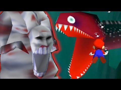 7 Unnecessarily Terrifying Characters in Children's Games (N64)