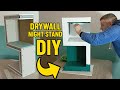 I Made a Night Stand From Drywall?!