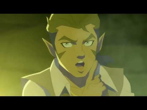 Keyleths big moment - The Legend of Vox Machina S01E11