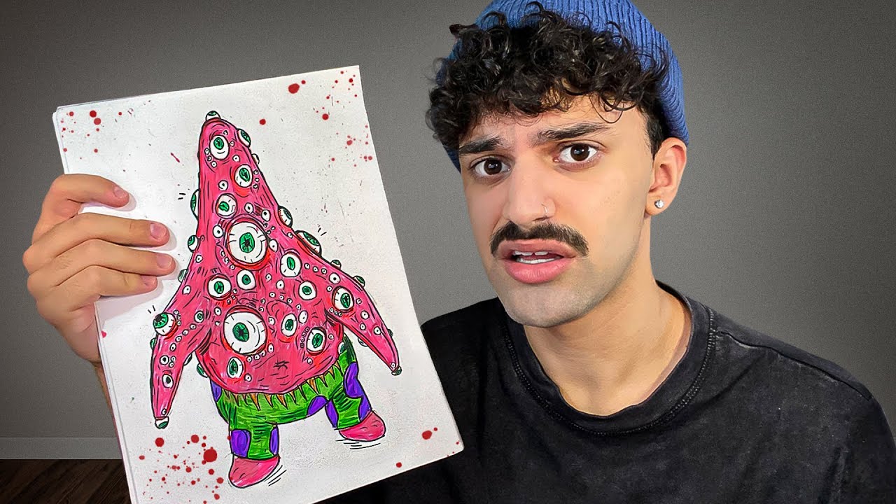 Ζωγραφίζω Cartoons αλλά σε Horror (Ξανά)