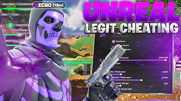 CHEATING In Unreal Ranked Reload With The BEST Fortnite CHEAT 🏆 (BEST SOFTAIM)