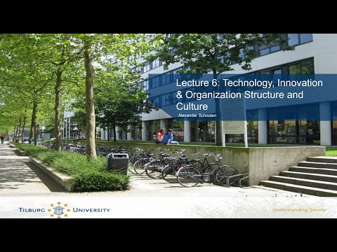 Business, Technology & Innovation - Lecture 6 - Organization Structure and Culture
