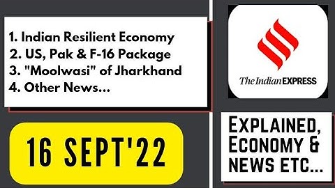 16th September 2022 | Gargi Classes News & Explained Analysis | By R.K. Lata