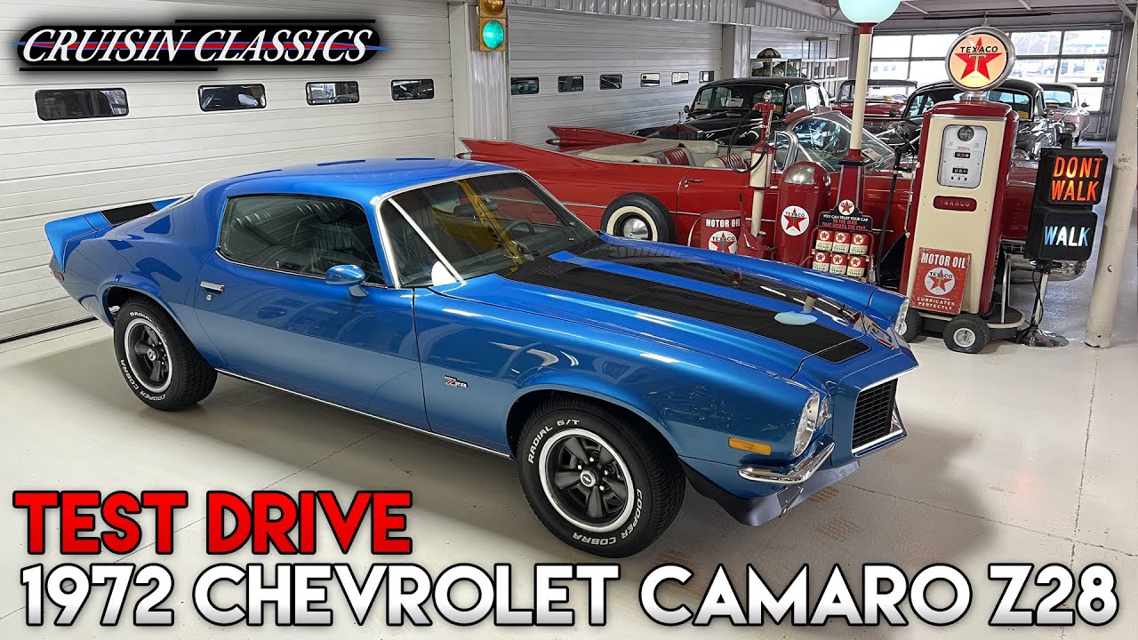 1972 Chevrolet Camaro Z28 For Sale | Cruisin Classics - YouTube