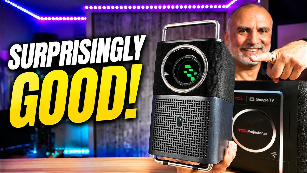 TCL A1S Smart Projector: Unboxing, Specs & Picture Quality First