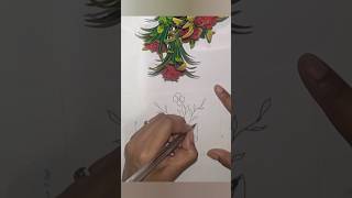 Mother's Day Card Drawing - Easy Envelope Flower Art | Daily Art #69 💐 Day 39