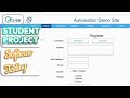 Demo Site Automation Framework 🚀 | Software Testing Student Project | Jayaramalakshmi | Qtree