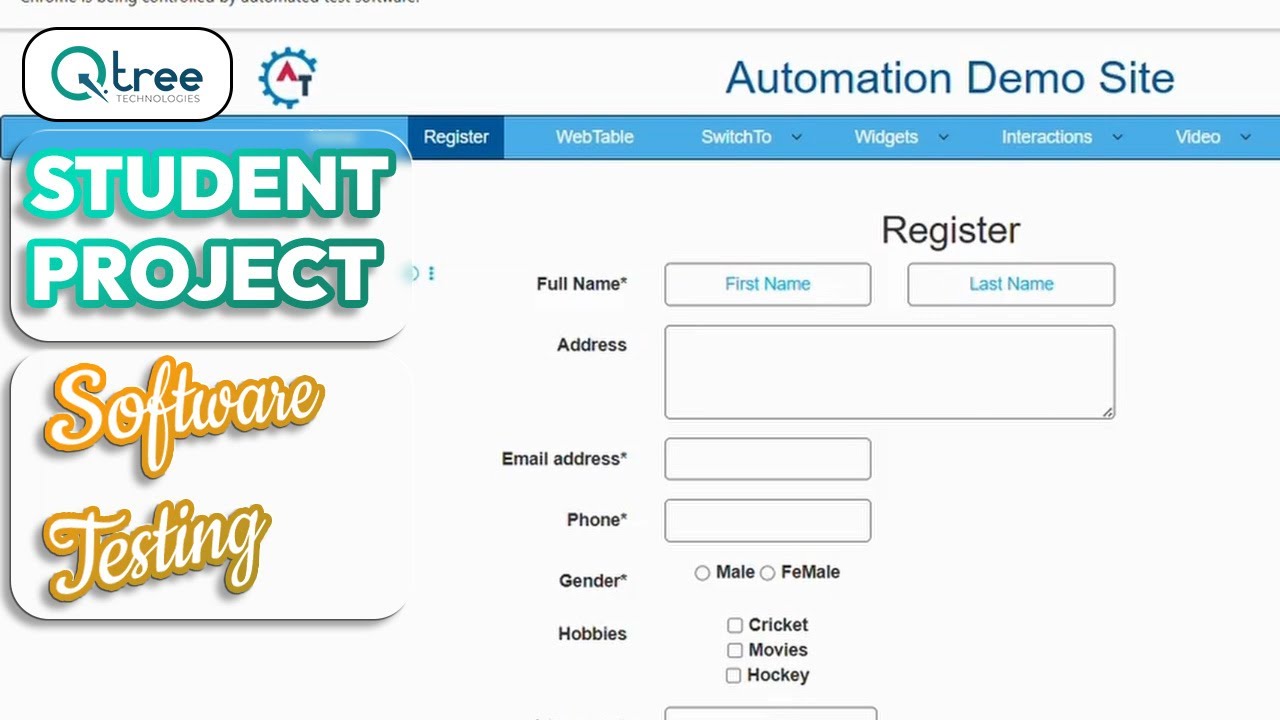 Demo Site Automation Framework 🚀 | Software Testing Student Project ...