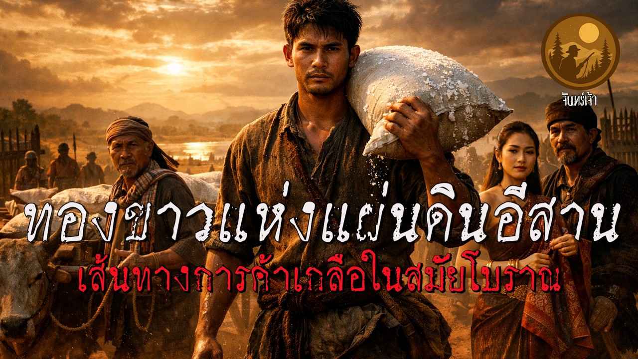 ทองขาวแห่งแผ่นดินอีสาน เส้นทางการค้าเกลือในสมัยโบราณ | จันทร์เจ้า