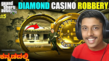 THE DIAMOND CASINO ROBBERY | GTA V GAMEPLAY #5