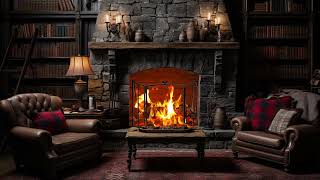 Relaxing Fireplace Ambience  Wonderful Fireplace Burning  (3 Hours)