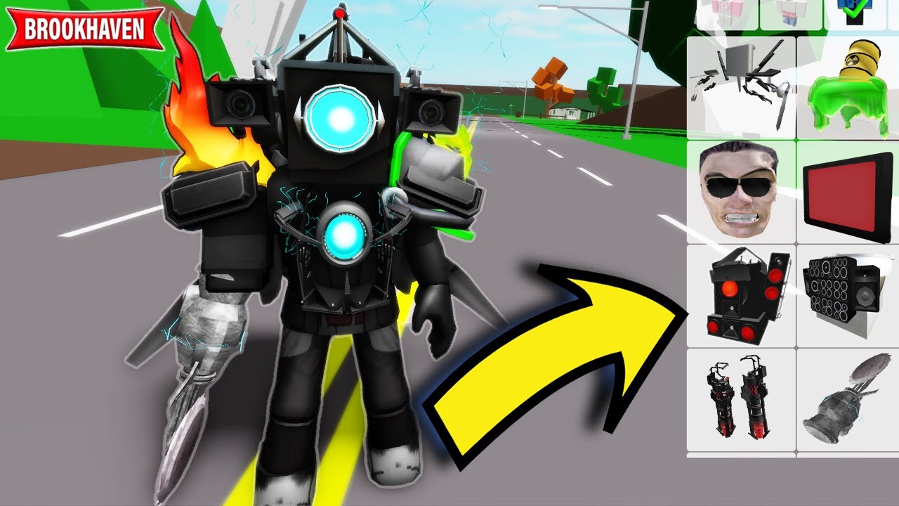 HOW TO TURN INTO Skibidi Toilet in Roblox Brookhaven! * ID Codes