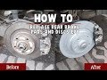 How to replace rear brake pads and discs EPB - Renault Laguna 3 (COMPLETE GUIDE)