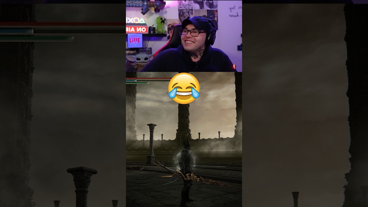 Zuschauer fordert mich heraus… großer Fehler 😈🐉 #shorts #eldenring #gaming #bossfight #twitch