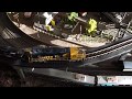 &quot;Drone video&quot; - SF3698 Freight passing by on a sunny winter&#39;s day in Rockville...