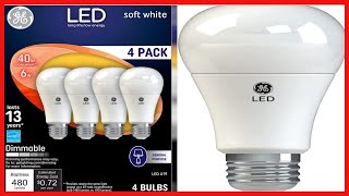 Great product -  GE LED Light Bulbs, 6 Watt (40 Watt Equivalent) Soft White, Medium Base, Dimmable ( screenshot 5