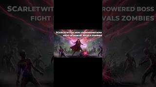 Fighting SCARLET WITCH in Marvel Rivals Zombies is INSANE!