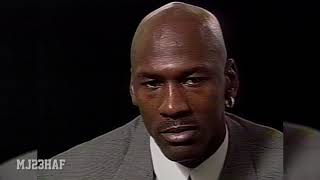 Michael Jordan on Why His Stats Dropped Entering Playoffs (1997.04.06)