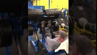 Charles Yacoub Leg Press World Record 2018