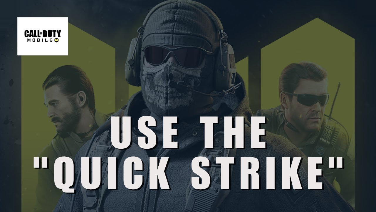 Block & Slash! How to Use the "Quick Strike" Stealth Class in Battle Royale Call of Duty Mobile?