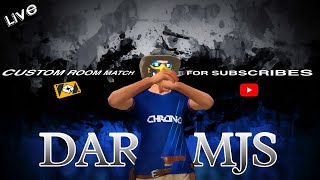 DARK MJS ON BACK CUSTOM ROOM MATCH LIVE 🔴 [ NEW KISSA LIVE 🤤 ]