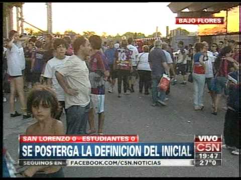 C5N - FUTBOL: SE PORTERGA LA DEFINICION DEL TORNEO INICIAL