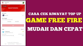 CARA CEK RIWAYAT TO UP GAME FREE FIRE screenshot 5