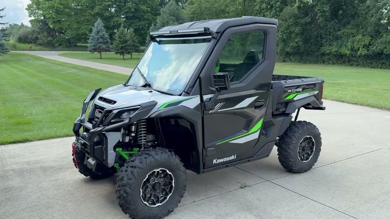 Замена масла Kawasaki Ridge каждые 20 часов